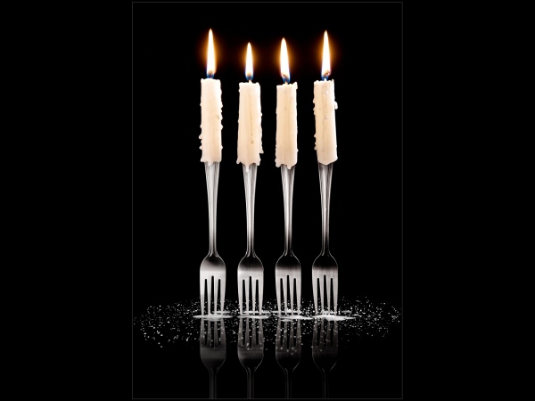 1st, Andrew Charlesworth CPAGB, Fork Candles