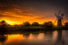 Mill at Sunset